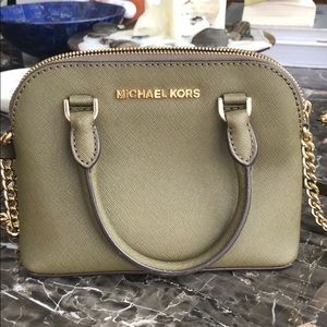 Olive green Michael kors crossbody